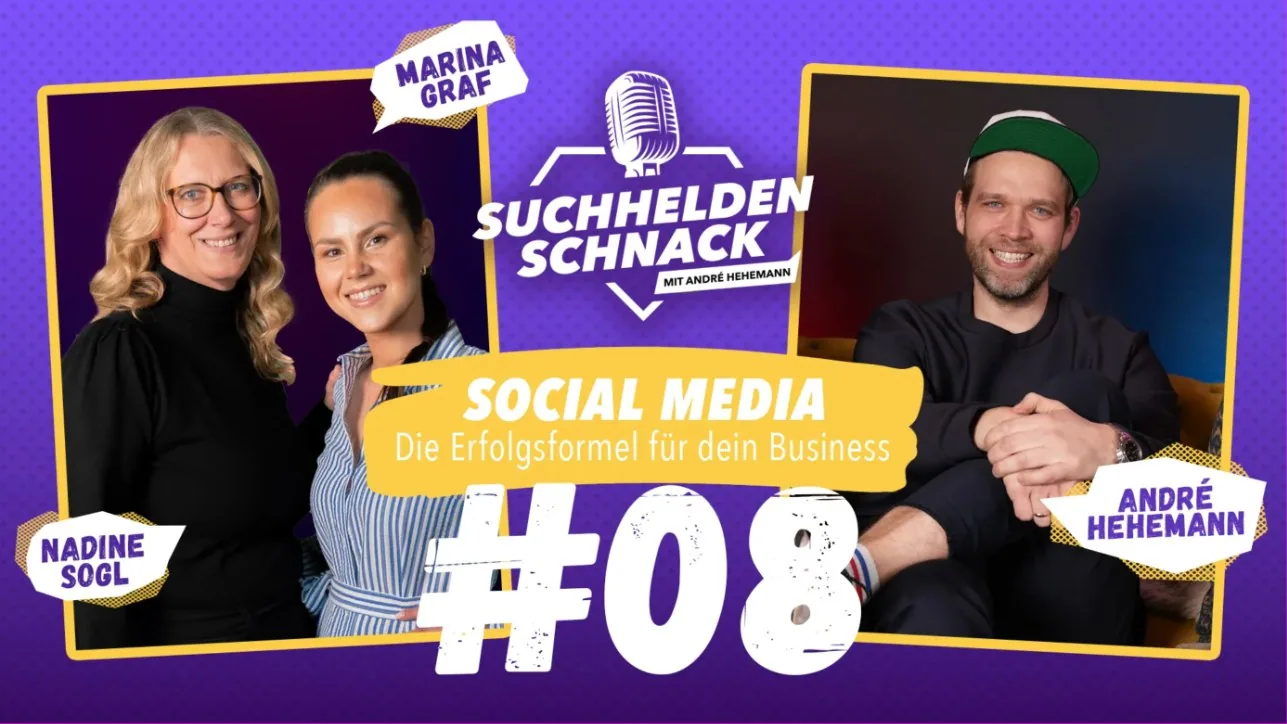 Podcast-Folge 08: Social Media – Die Erfolgsformel für dein Business. Mit Nadine Sogl