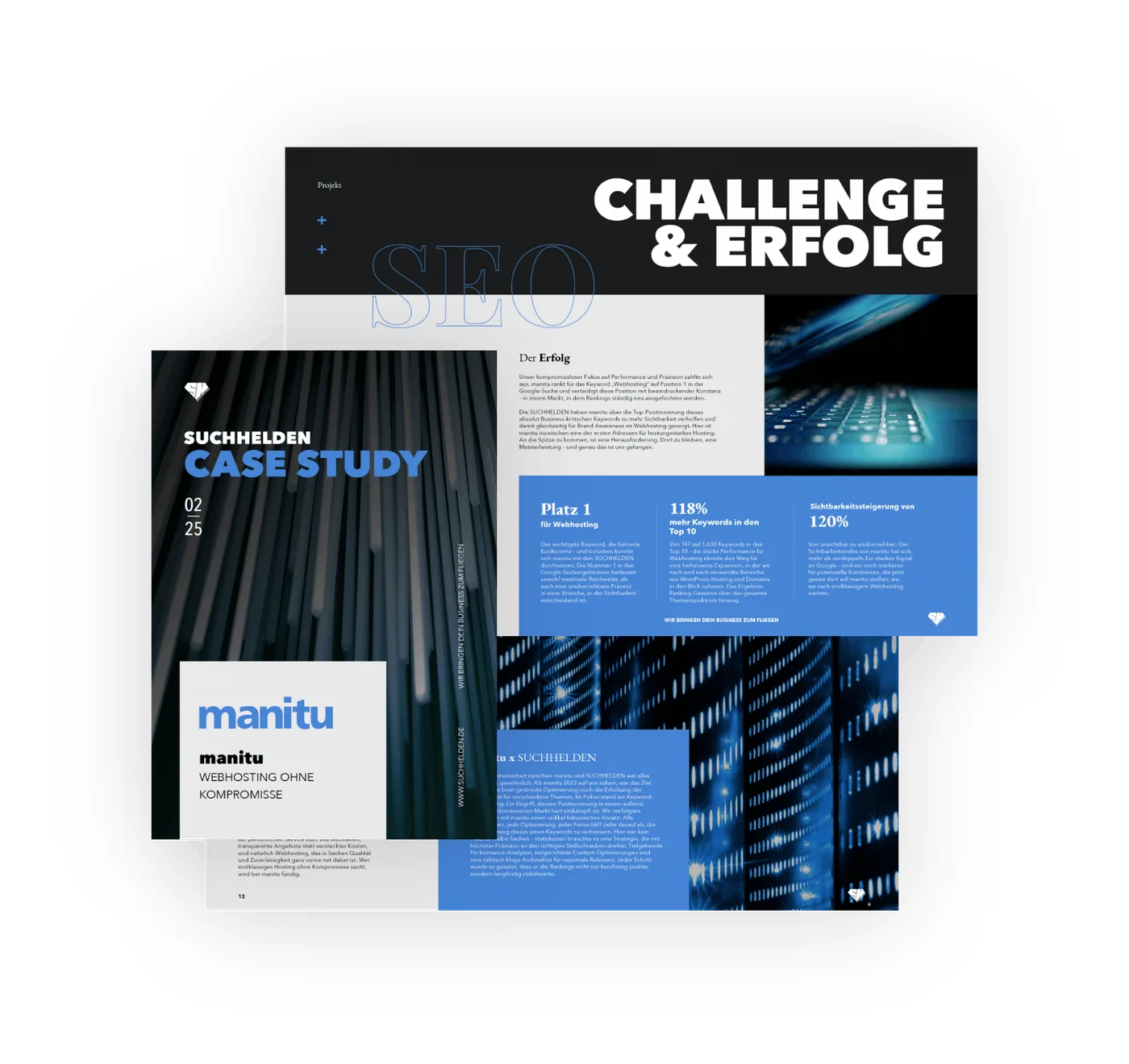 Suchhelden Case Study Dokument – Manitu PDF-Vorschau Suchhelden Case Study Dokument – Manitu PDF-Vorschau