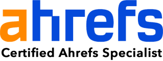 Logo von ahrefs