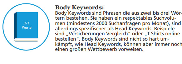 Keyword Recherche: Head Keywords Definiton